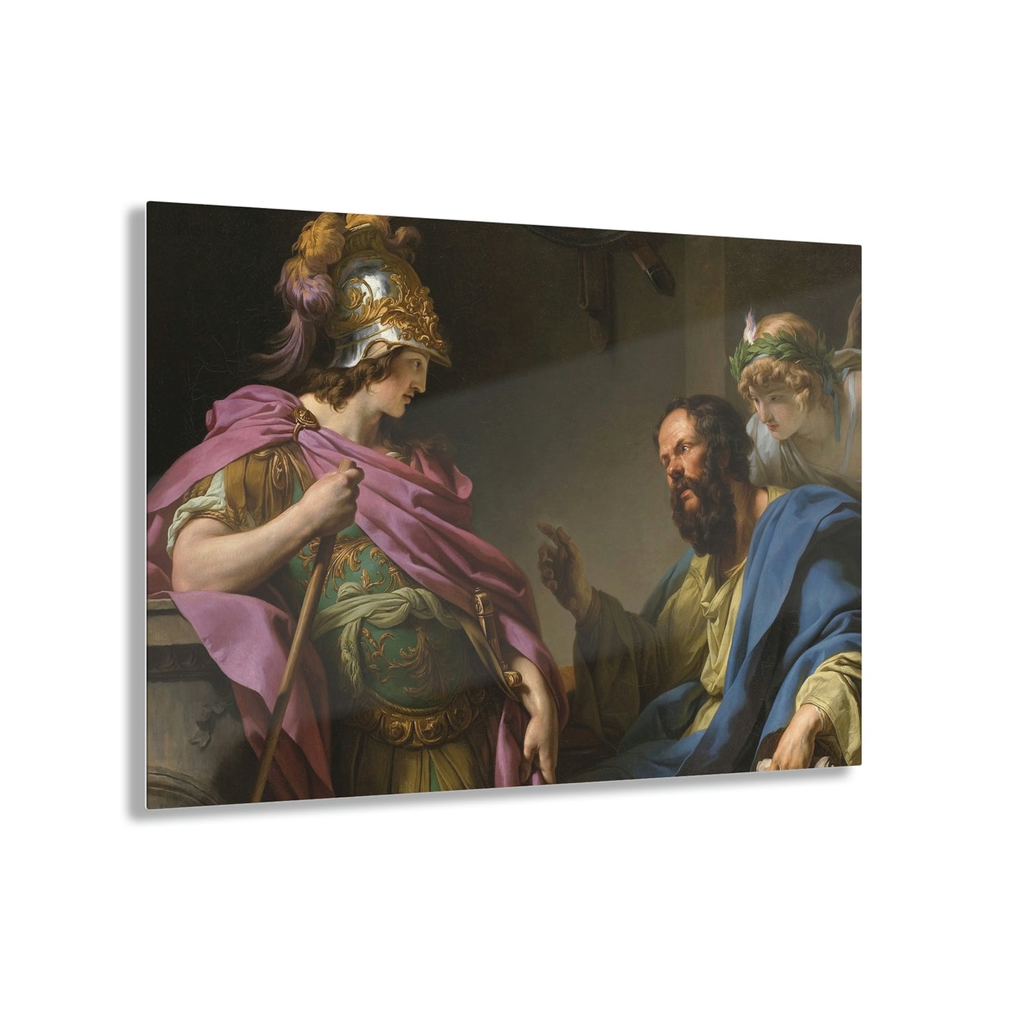 Alcibiades receiving Lessons from Socrates Print