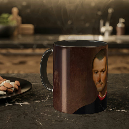 Portrait of Niccolò Machiavelli Mug, 11oz