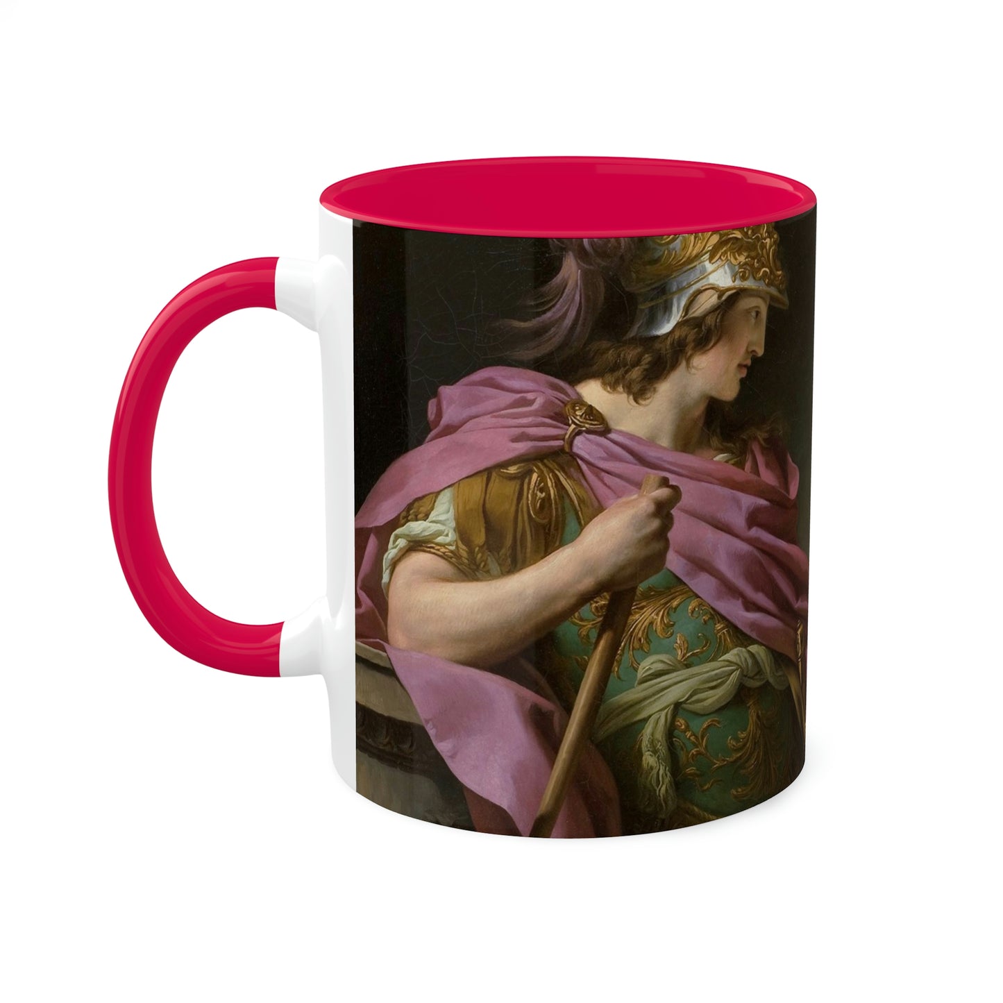 Alcibiades receiving Lessons from Socrates Mug, 11oz