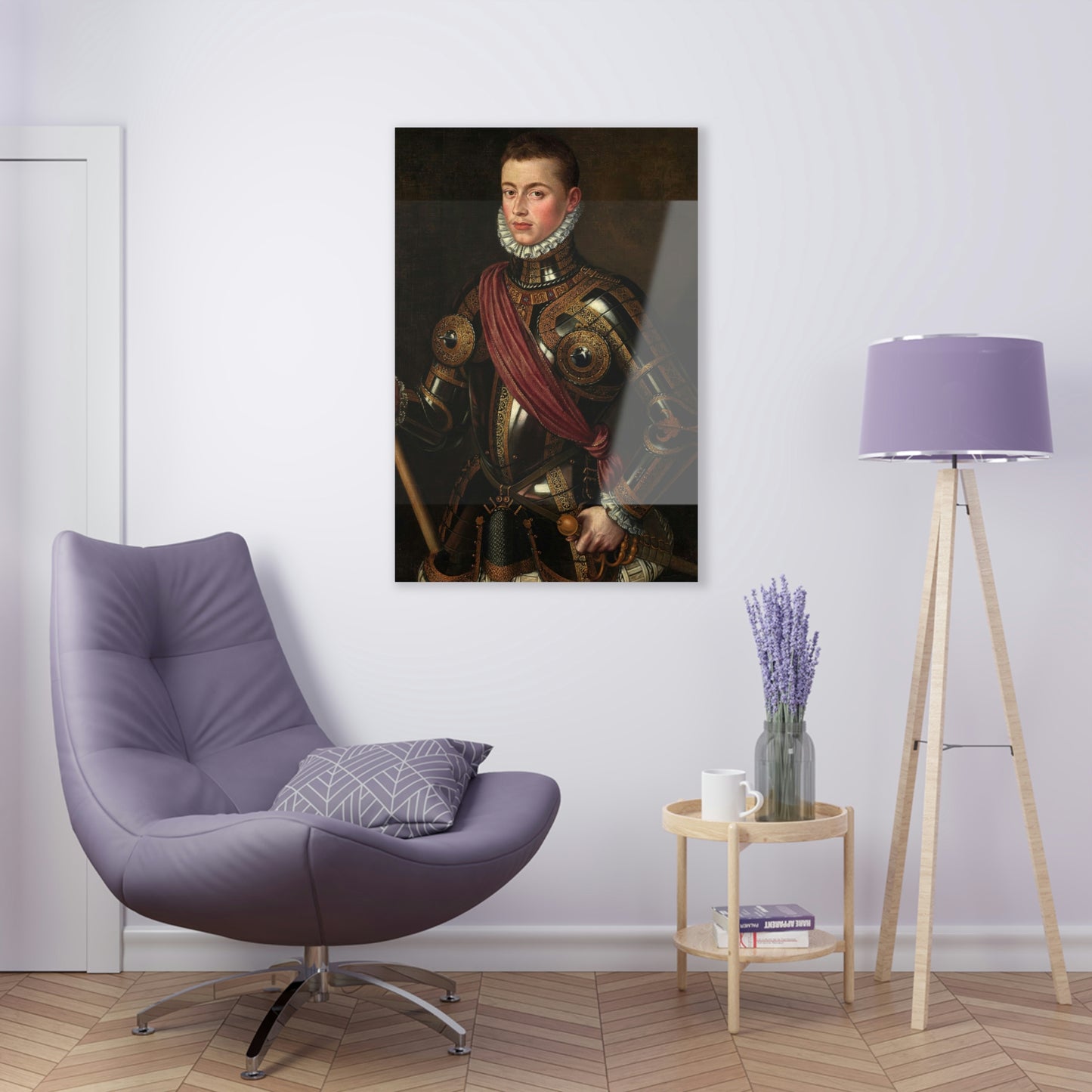 Don Juan of Austria armed Print