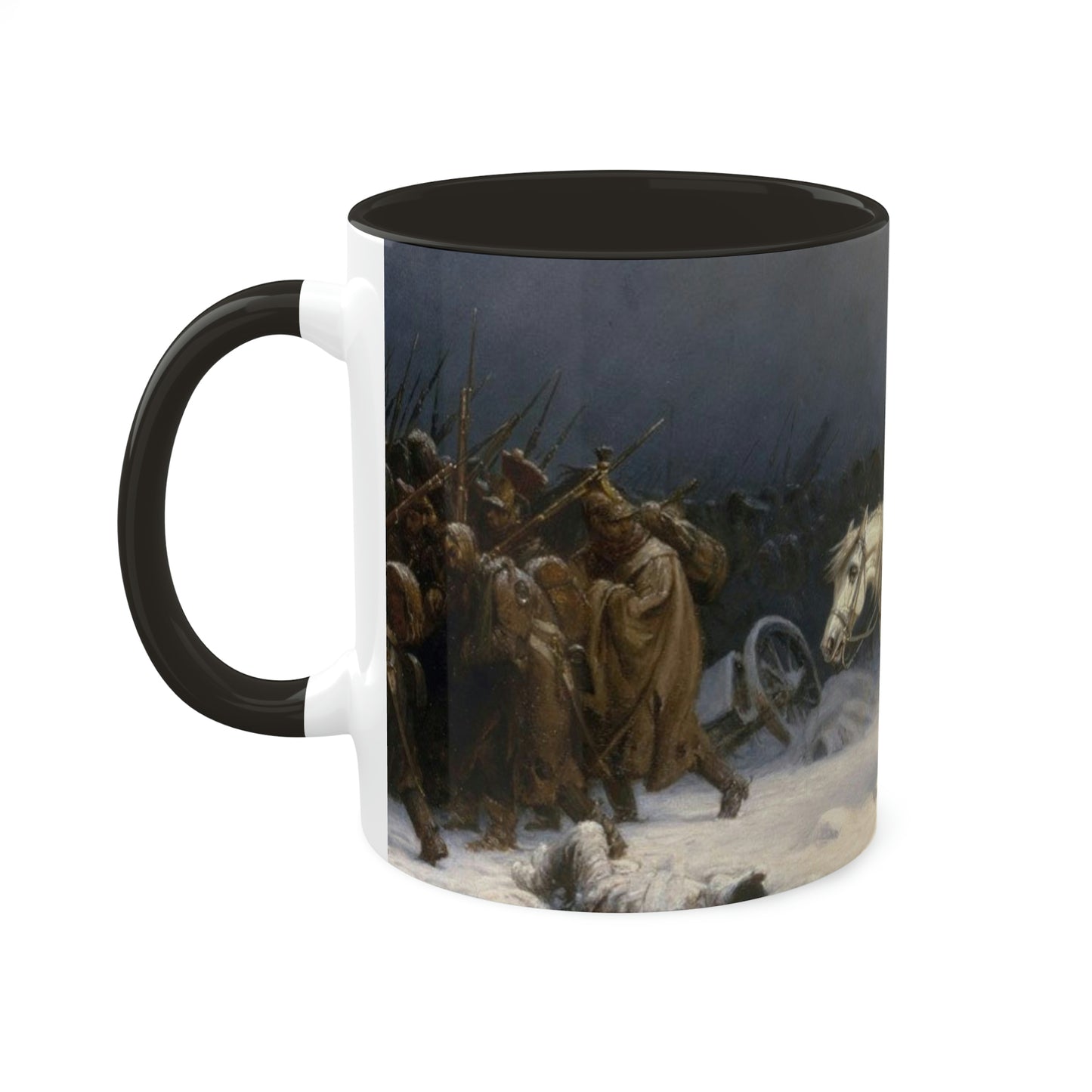 Napoleon's retreat from Moscow Mug, 11oz