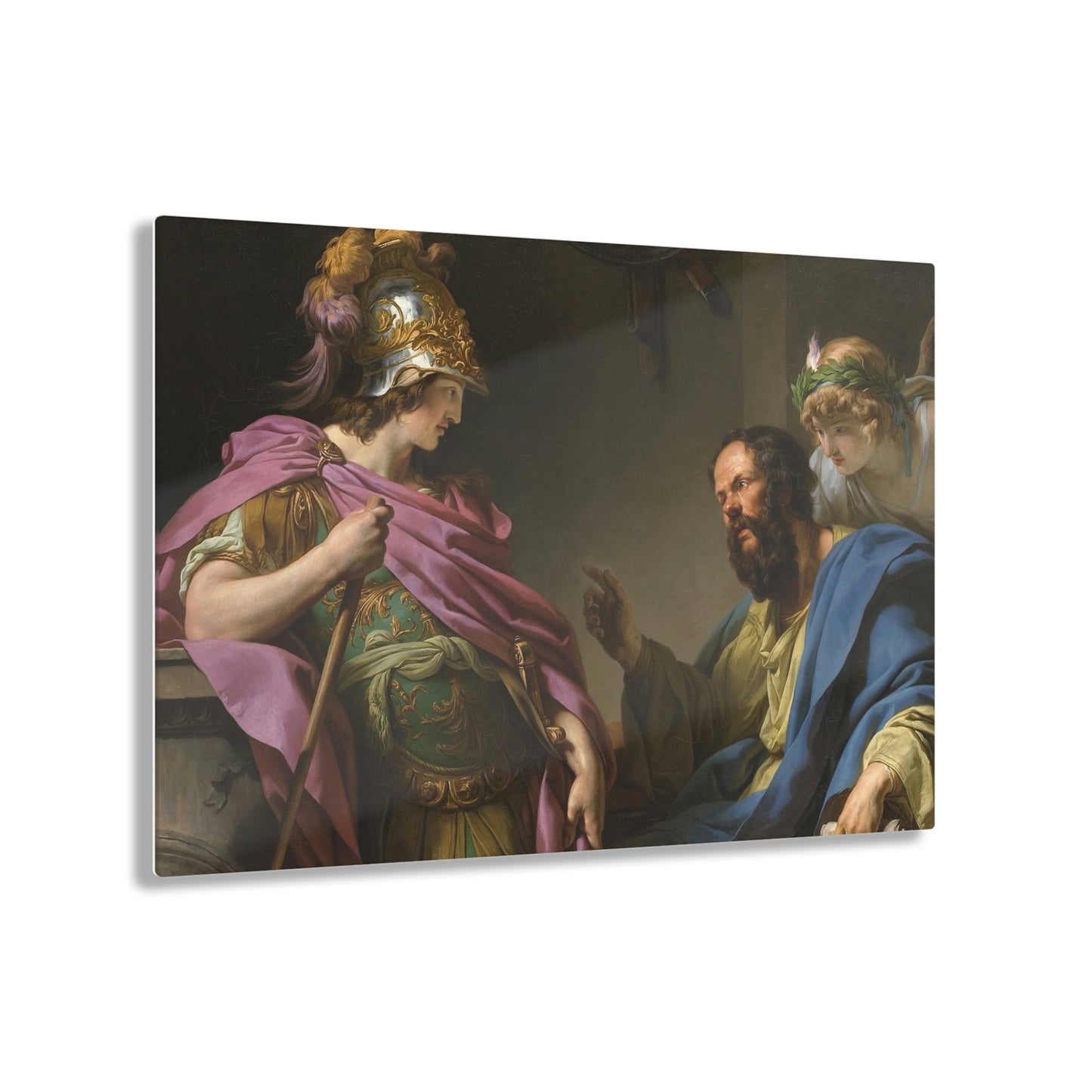 Alcibiades receiving Lessons from Socrates Print