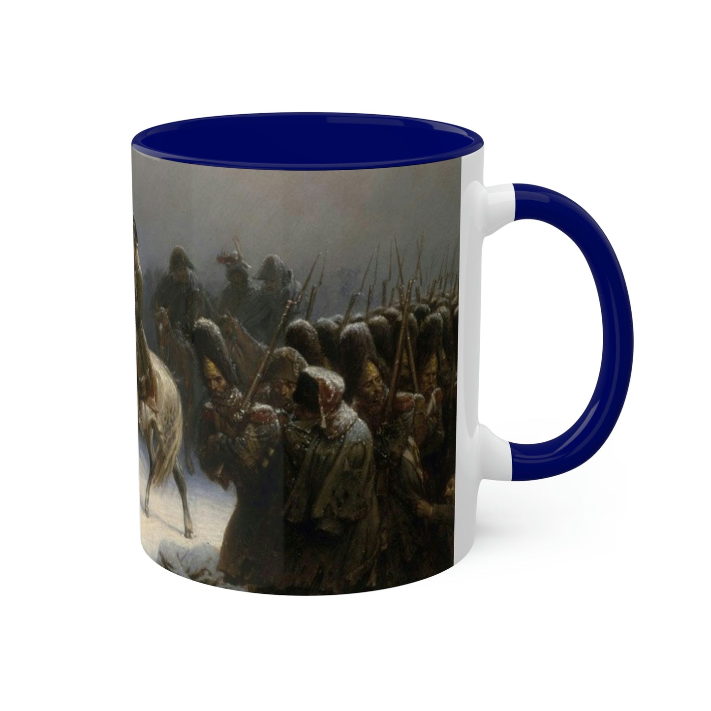 Napoleon's retreat from Moscow Mug, 11oz