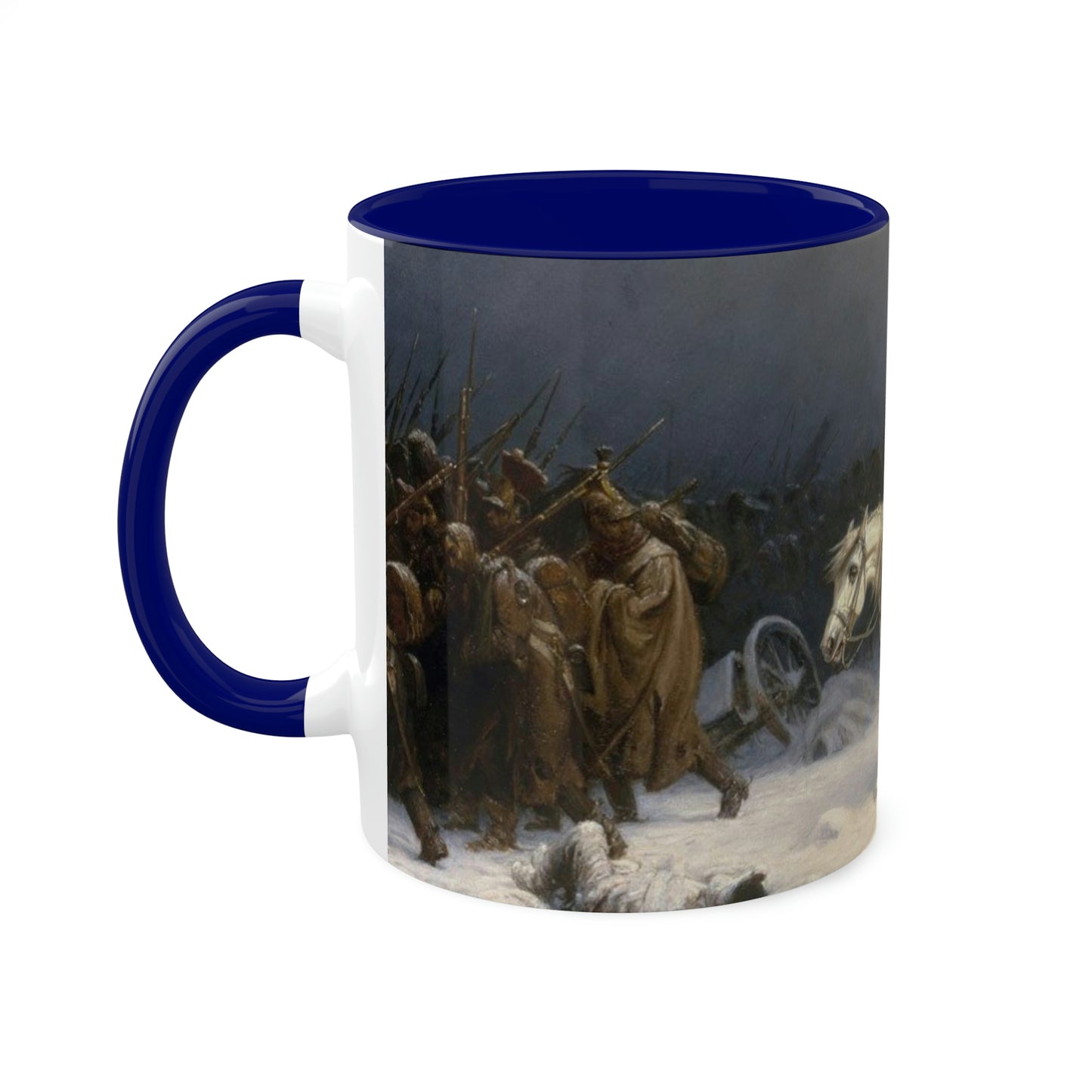 Napoleon's retreat from Moscow Mug, 11oz