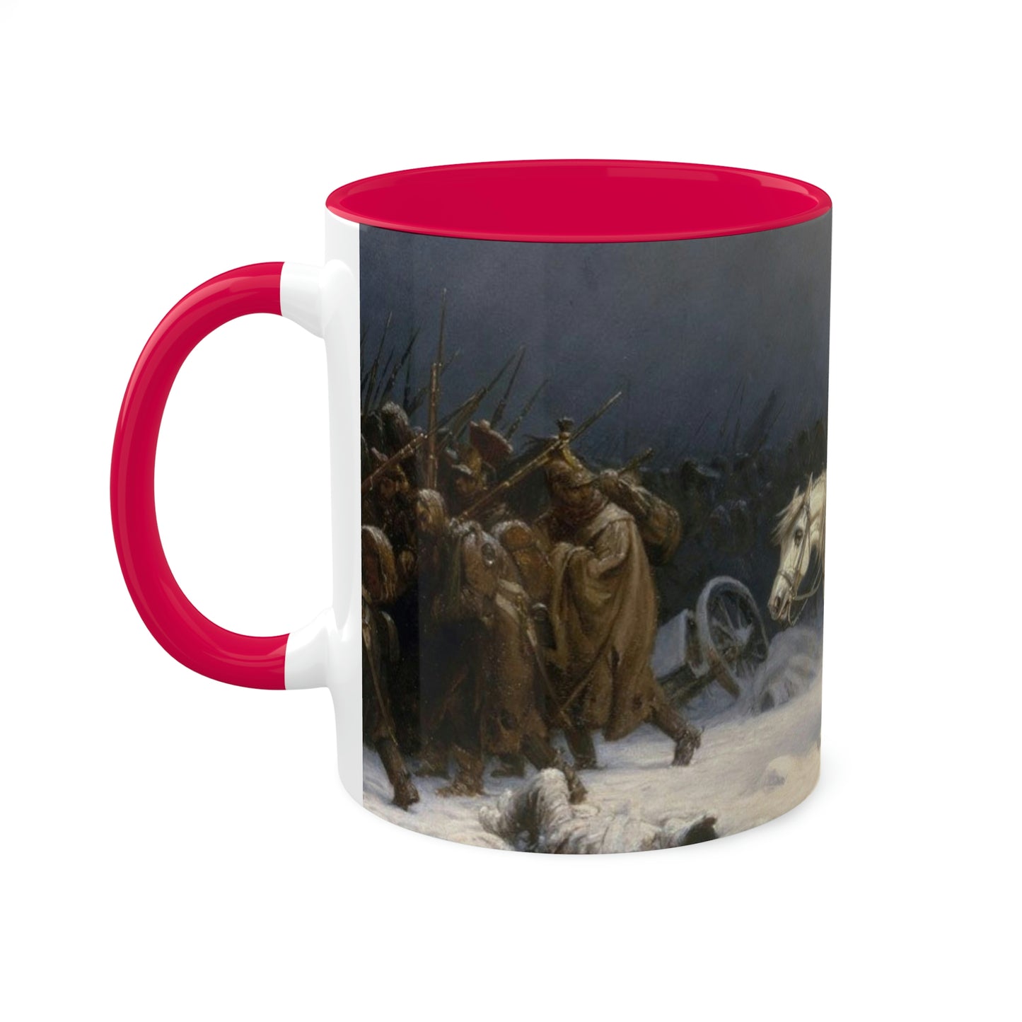 Napoleon's retreat from Moscow Mug, 11oz