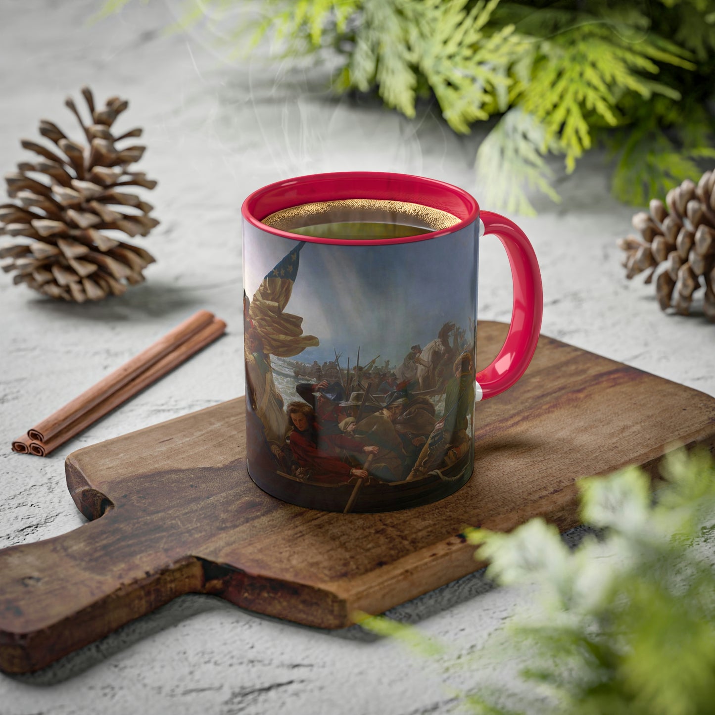 Washington Crossing the Delaware Mug, 11oz