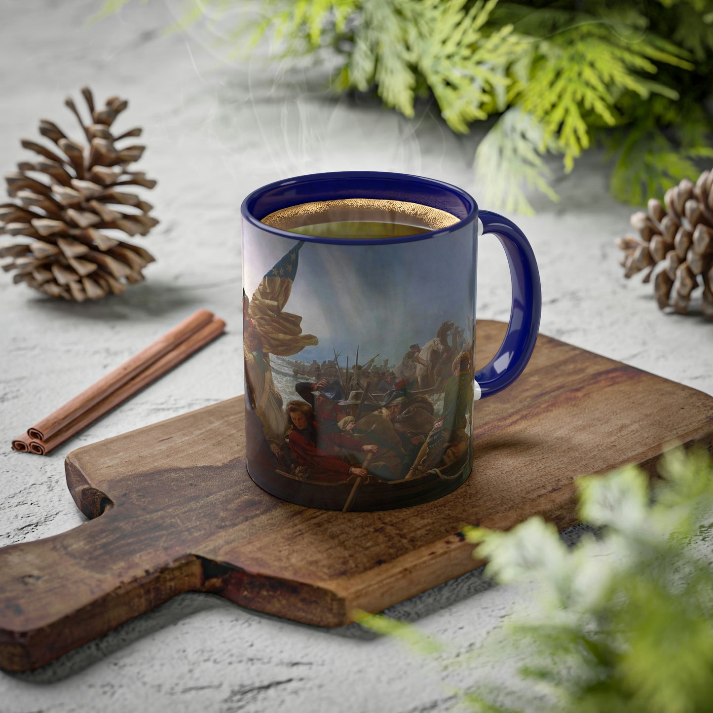 Washington Crossing the Delaware Mug, 11oz