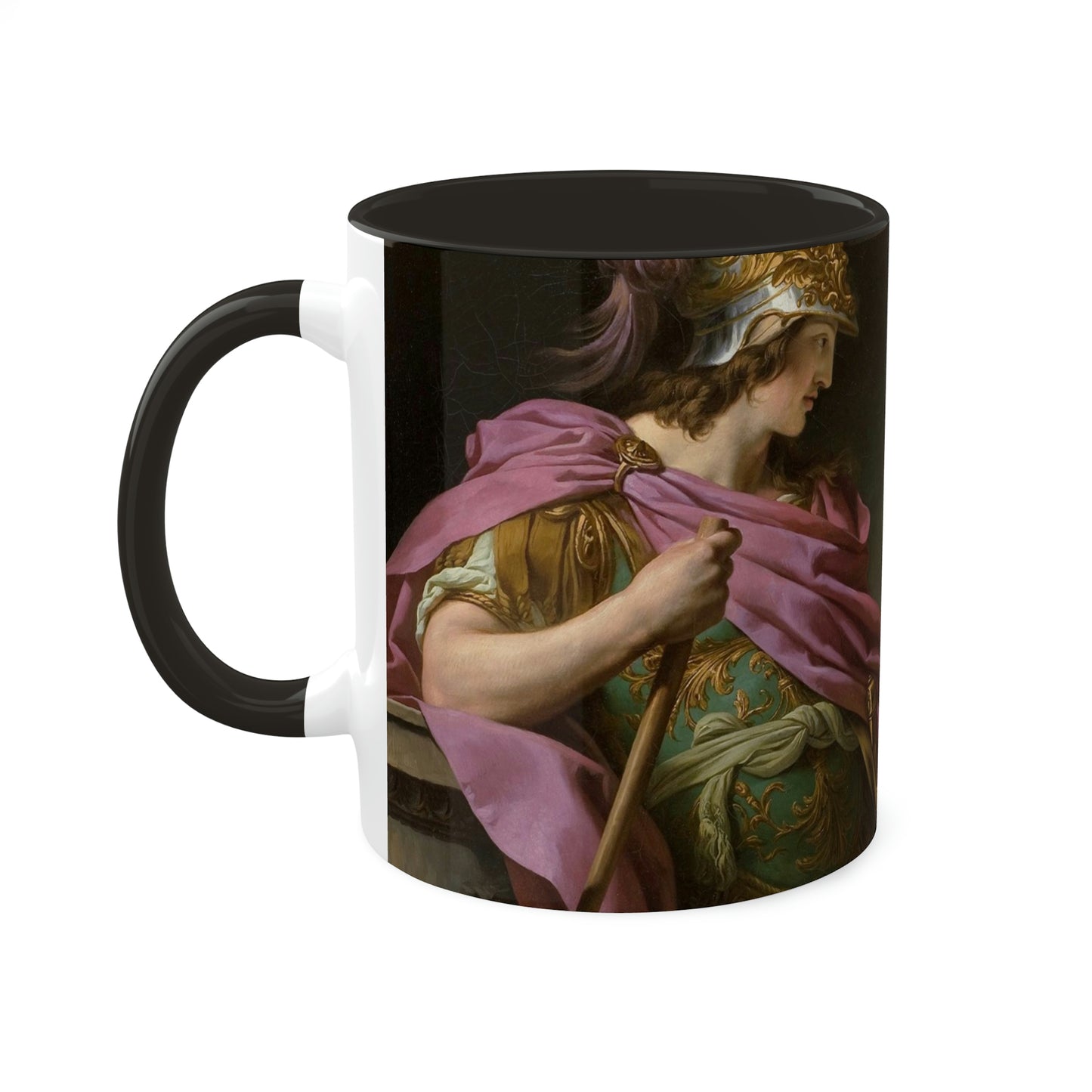 Alcibiades receiving Lessons from Socrates Mug, 11oz