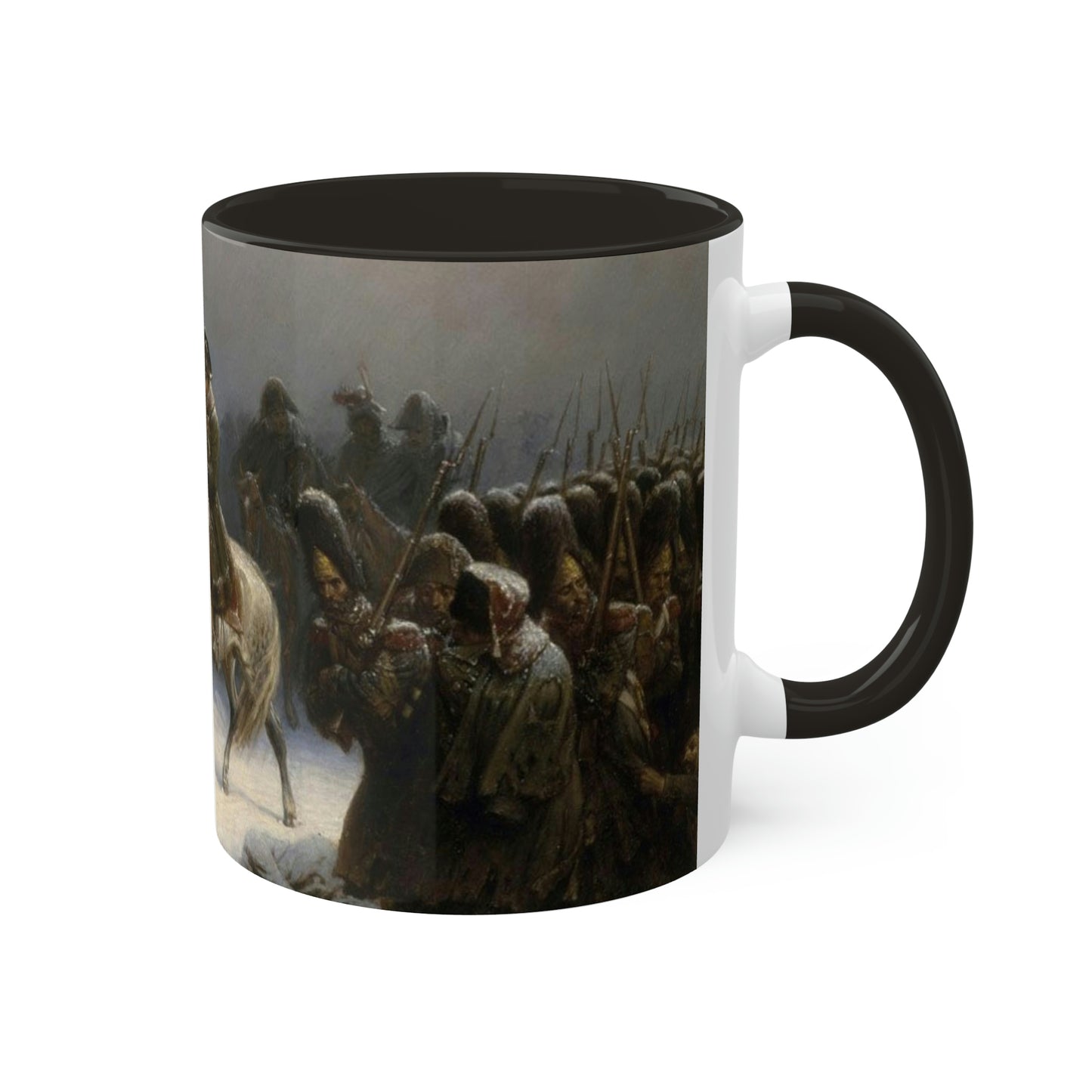 Napoleon's retreat from Moscow Mug, 11oz