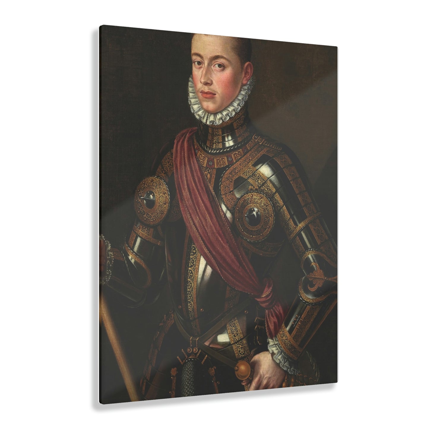 Don Juan of Austria armed Print