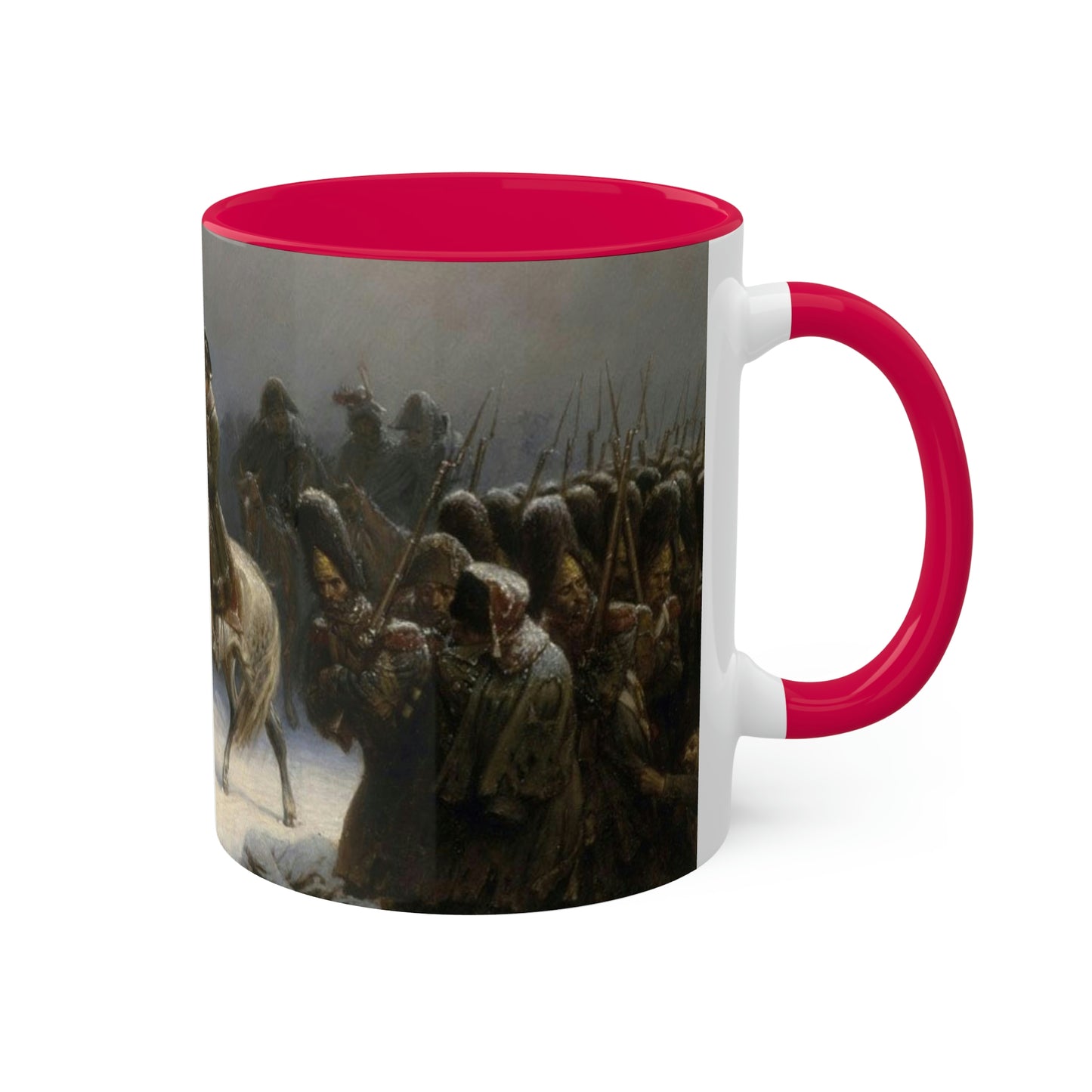 Napoleon's retreat from Moscow Mug, 11oz