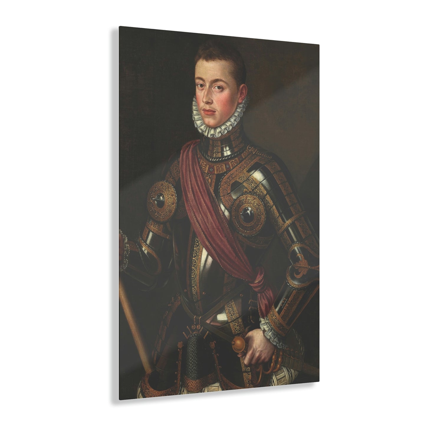 Don Juan of Austria armed Print