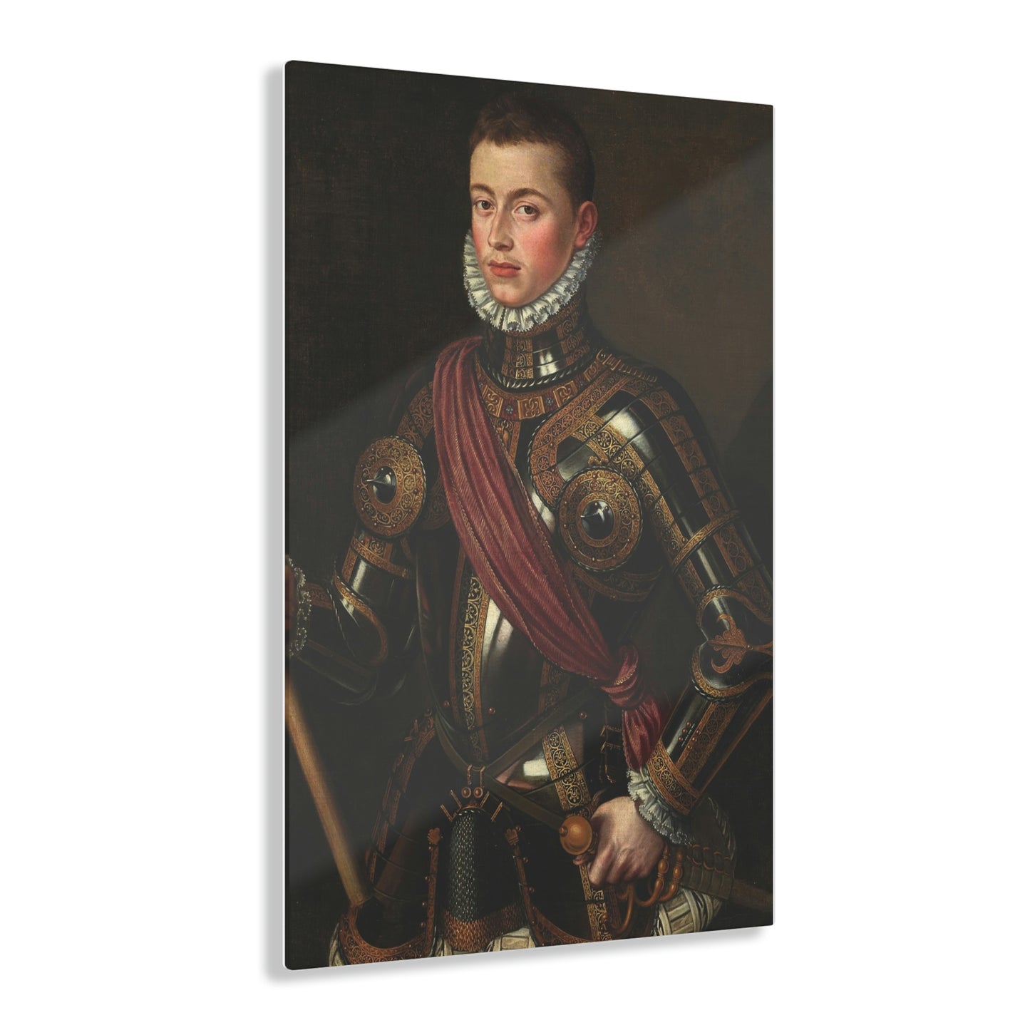 Don Juan of Austria armed Print